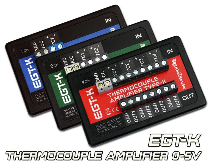 EGT-K Thermocouple Amplifier 0-5V type-K