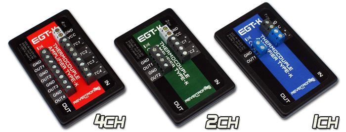 Thermocouple amplifier 0-5V k-type 1 / 2 / 4 channel