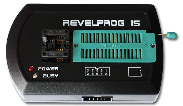 1.8V - 5V + ISP, USB REVELPROG-IS SERIAL FLASH & EEPROM PROGRAMMER 