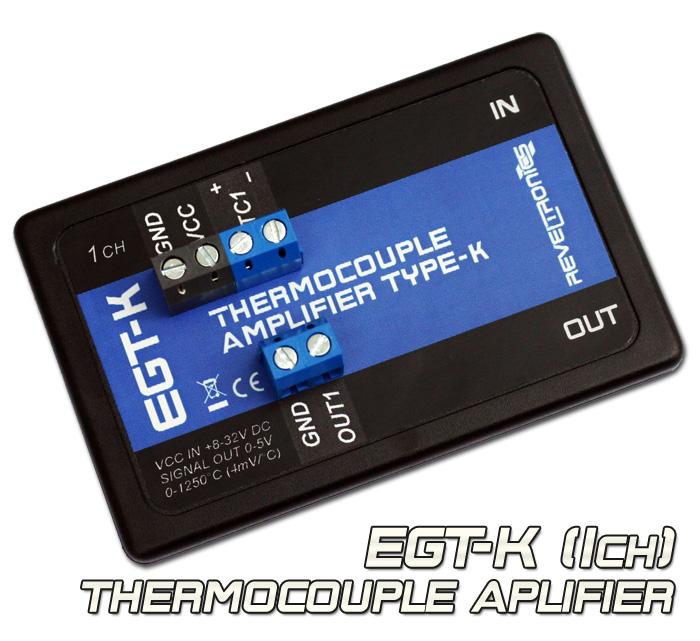 EGT Single K-Type Thermocouple Convertor to 0-5V 5volts 