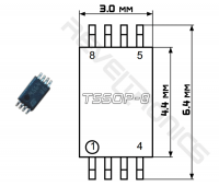 TSSOP-8 Dimensions