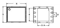 Adapter QFN-8/DIL-8  ZIF