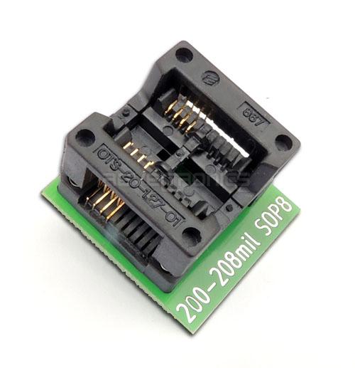 Adapter SOIC-8/DIL-8 200mil ZIF