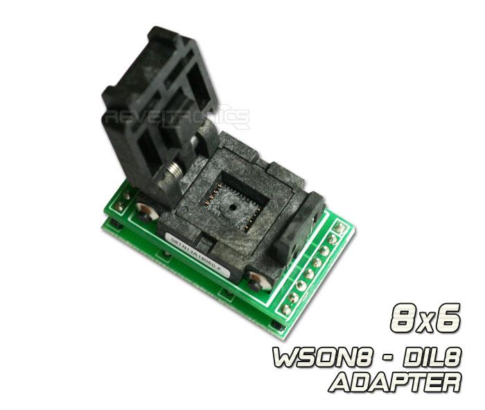 Adapter WSON-8/DIL-8 8x6 ZIF